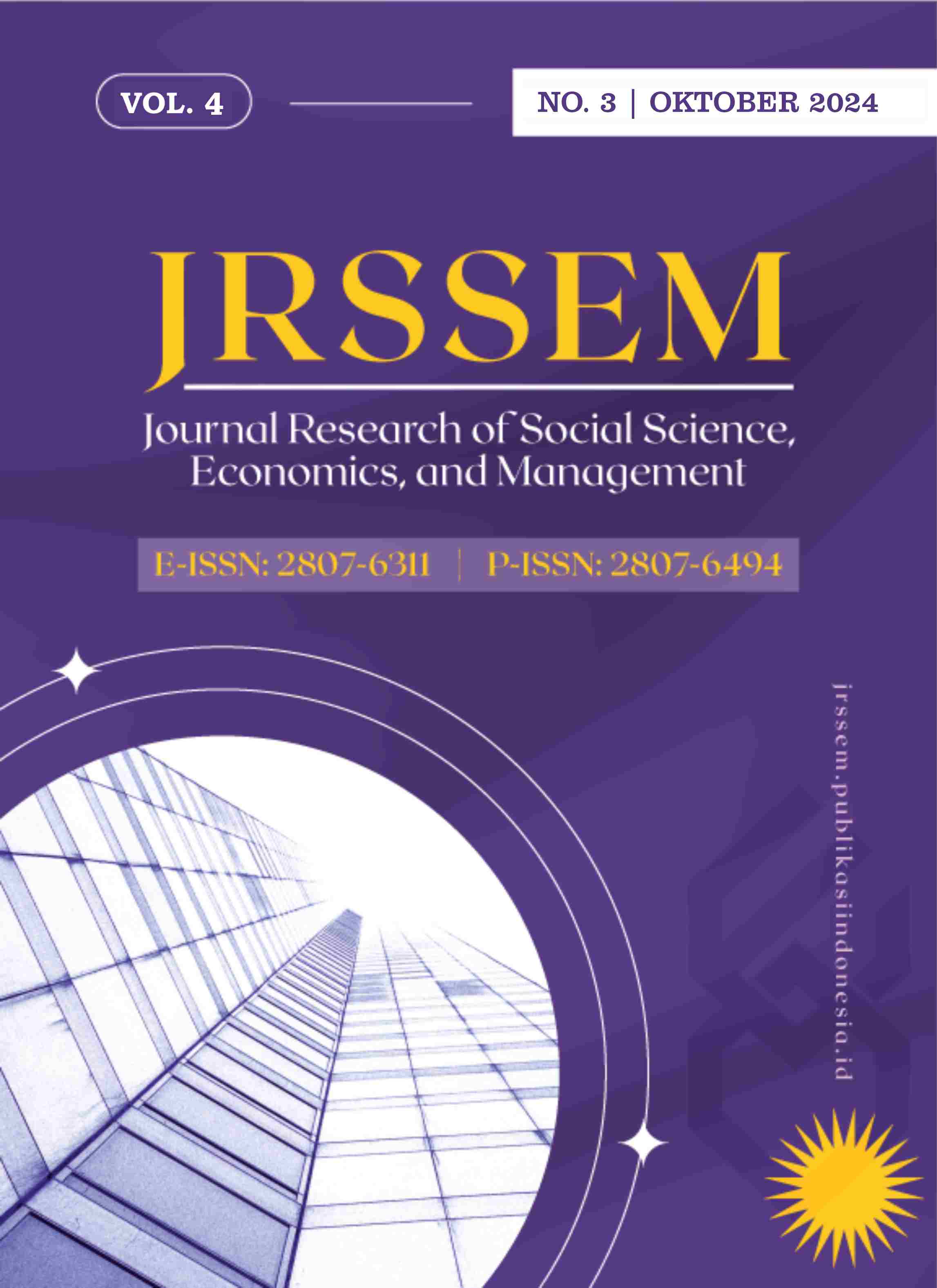 					View Vol. 4 No. 3 (2024): Journal Research of Social Science, Economics, and Management (Spesial Issue)
				