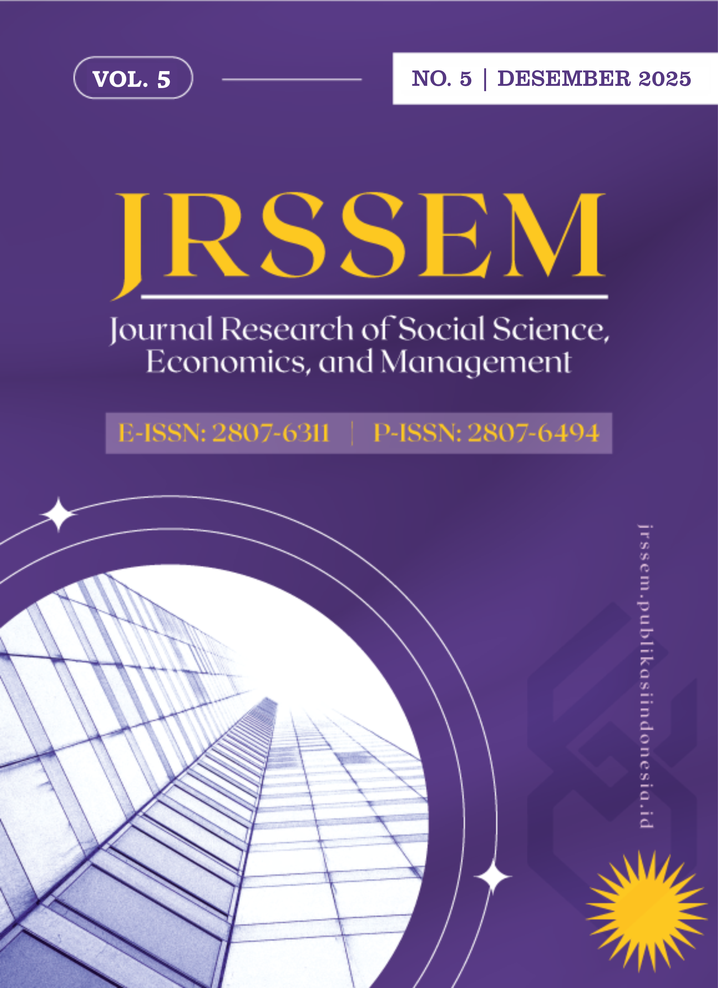 					View Vol. 5 No. 5 (2025): Journal Research of Social Science, Economics, and Management
				